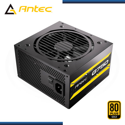 FUENTE ANTEC ATOM G750 BLACK 750W 80 PLUS GOLD SEMI MODULAR (PN:761345200356)