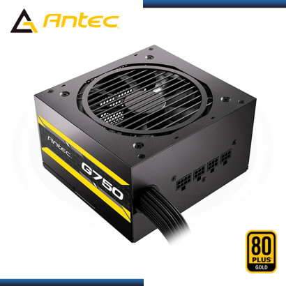 FUENTE ANTEC ATOM G750 BLACK 750W 80 PLUS GOLD SEMI MODULAR (PN:761345200356)