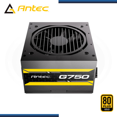 FUENTE ANTEC ATOM G750 BLACK 750W 80 PLUS GOLD SEMI MODULAR (PN:761345200356)