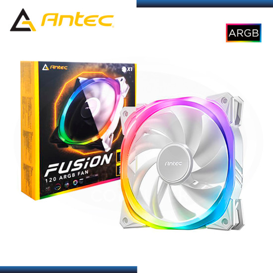 ANTEC FUSION 120 ARGB WHITE 120MM INDIVIDUAL COOLER PARA CASE