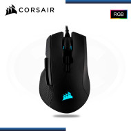 MOUSE CORSAIR IRONCLAW RGB FPS/MOBA BLACK 18,000 DPI CONEXION WIRED USB (PN:CH-9307011-NA)