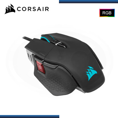 MOUSE CORSAIR M65 RGB FPS ULTRA AJUSTABLE BLACK 26,000 DPI CONEXION WIRED USB (PN:CH-9309411-NA2)