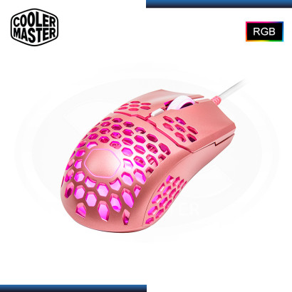 MOUSE COOLER MASTER MM711 SAKURA PINK RGB GAMING (PN:MM-711-MP0L1)