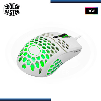 MOUSE COOLER MASTER MM711 RGB WHITE MATTE GAMING (PN:MM-711-WW0L1)