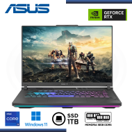 LAPTOP ASUS ROG STRIX G16 G614JV-AS94 /GEFORCE RTX 4060/CORE I9 13980HX/PANTALLA 16"/MEMORIA 16GB DDR5/SSD 1TB M.2/WIN 11