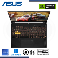 LAPTOP ASUS TUF F15 FX507VI-F15.I74070 /GEFORCE RTX 4070/CORE I7 13620H/PANTALLA 15.6"/MEMORIA 16GB DDR5/SSD 1TB M.2/WIN 11