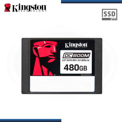 SSD 480GB KINGSTON DC600M SATA III FORMATO 2.5" (PN:SEDC600M/480G)