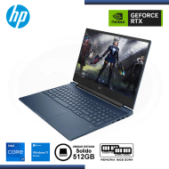 LAPTOP HP VICTUS GAMING 15-FA1657NR/GEFORCE RTX 4060/CORE I7 13620H/PANTALLA 15.6"/MEMORIA 16GB DDR4/SSD 512GB M.2/WIN 11H