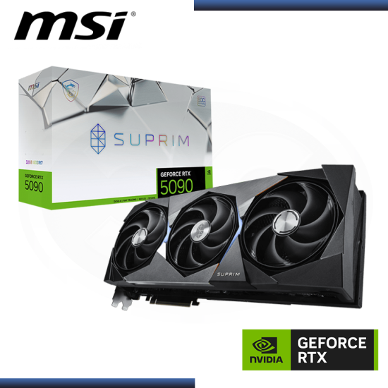 MSI GEFORCE RTX 5090 32GB GDDR7 512BITS SUPRIM SOC (PN:G5090-32SPS)