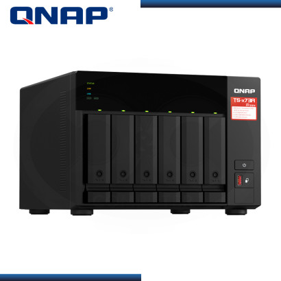 ALMACENAMIENTO NAS QNAP TS-673A AMD RYZEN V1500B 6 BAHÍAS/MEMORIA 8GB RAM DDR4 SODIMM (AMPLIABLE HASTA 64GB)
