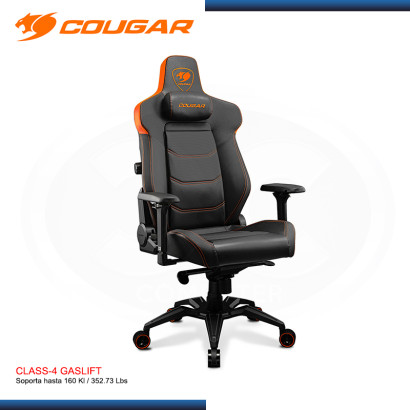 SILLA COUGAR ARMOR EVO BLACK ORANGE (PN:3MEVOORB.0001)