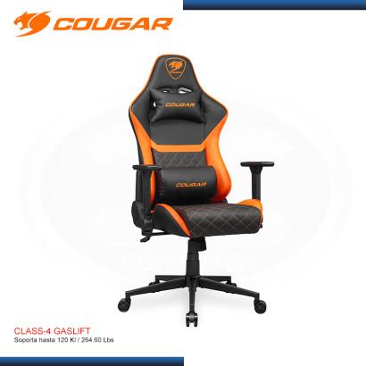 SILLA COUGAR ARMOR ONE V2 BLACK ORANGE (PN:3MAO2ORB.0001)