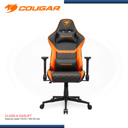 SILLA COUGAR ARMOR ONE V2 BLACK ORANGE (PN:3MAO2ORB.0001)