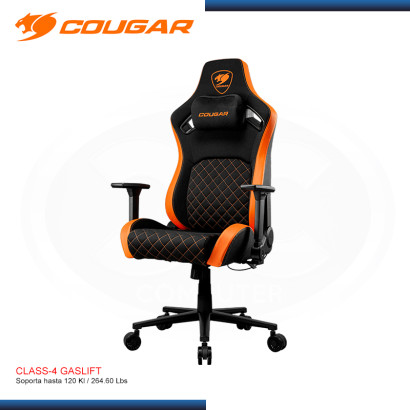 SILLA COUGAR DEFENSOR F BLACK ORANGE (PN:3MDFFORB.0001)