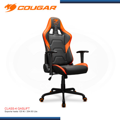 SILLA COUGAR ARMOR ELITE BLACK ORANGE (PN:3MELIORB.0001)