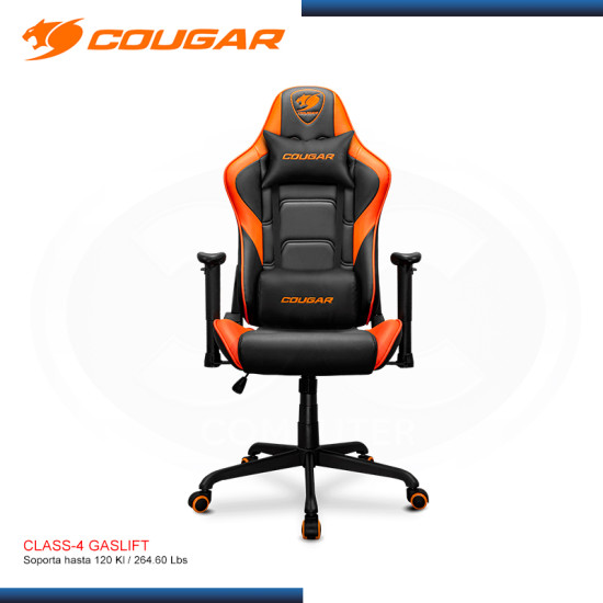 SILLA COUGAR ARMOR ELITE BLACK ORANGE (PN:3MELIORB.0001)