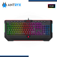 KIT ANTRYX GC-2500 CHROME STORM RGB TECLADO + MOUSE USB (PN:AGC-CS2510K-SP)