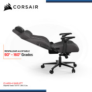 SILLA CORSAIR TC500 LUXE SHADOW GAMING (PN:CF-9010066-WW)