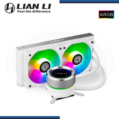 LIAN LI GALAHAD 240 ARGB WHITE SISTEMA REFRIGERACION LIQUIDO INTEL/AMD (PN:GA-240A WHITE)