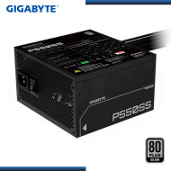 FUENTE GIGABYTE P550SS 550W BLACK 80 PLUS SILVER (PN:GP-P550SS)