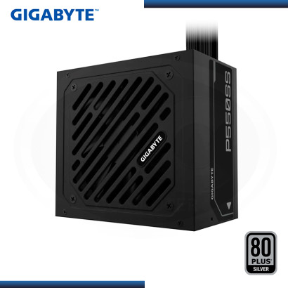 FUENTE GIGABYTE P550SS 550W BLACK 80 PLUS SILVER (PN:GP-P550SS)