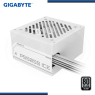 FUENTE GIGABYTE P550SS ICE 550W WHITE 80 PLUS SILVER (PN:GP-P550SS ICE)