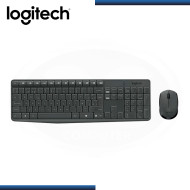 KIT LOGITECH MK235 WIRELESS TECLADO MULTIMEDIA + MOUSE OPTICO (PN 920-007901)
