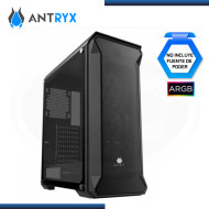 CASE ANTRYX FX SENTRY SE ARGB SIN FUENTE VIDRIO TEMPLADO USB 3.0/USB 2.0 (PN:AC-FX260SEK-T3DR)