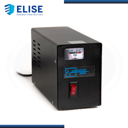 ESTABILIZADOR ELISE IEDA POWER SAFE LCR10-4.5% SOLIDO 1KVA 4 TOMAS A 220VAC