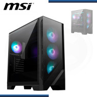 CASE MSI MAG FORGE 321R AIRFLOW ARGB BLACK SIN FUENTE VIDRIO TEMPLADO USB 3.2 (PN:306-7G23R22-HH9)