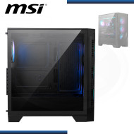 CASE MSI MAG FORGE 321R AIRFLOW ARGB BLACK SIN FUENTE VIDRIO TEMPLADO USB 3.2 (PN:306-7G23R22-HH9)