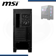CASE MSI MAG FORGE 321R AIRFLOW ARGB BLACK SIN FUENTE VIDRIO TEMPLADO USB 3.2 (PN:306-7G23R22-HH9)