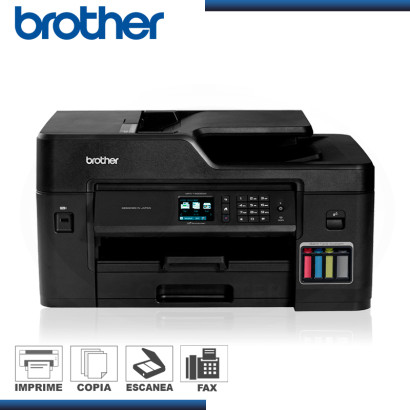 IMPRESORA BROTHER MFC-T4500DW A3 MULTIFUNCIONAL WIFI/USB CON SISTEMA CONTINUO