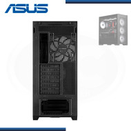 CASE ASUS TUF GAMING GT302 ARGB BLACK SIN FUENTE VIDRIO TEMPLADO USB 3.2 (PN:90DC00I0-B18000)