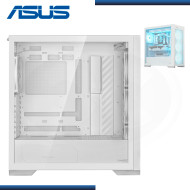 CASE ASUS TUF GAMING GT302 ARGB WHITE SIN FUENTE VIDRIO TEMPLADO USB 3.2 (PN:90DC00I3-B18000)