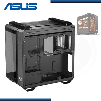CASE ASUS TUF GAMING GT502 HORIZON BLACK SIN FUENTE VIDRIO TEMPLADO USB 3.2 (PN:90DC0090-B08020)