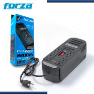 ESTABILIZADOR FORZA FVR-2202 2200VA/1100W 8 TOMAS BLACK