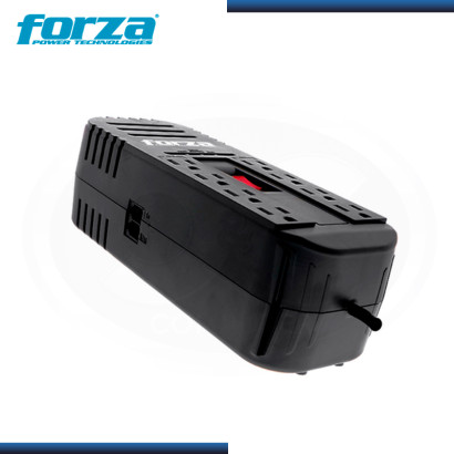 ESTABILIZADOR FORZA FVR-2202 2200VA/1100W 8 TOMAS BLACK