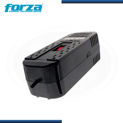 ESTABILIZADOR FORZA FVR-2202 2200VA/1100W 8 TOMAS BLACK