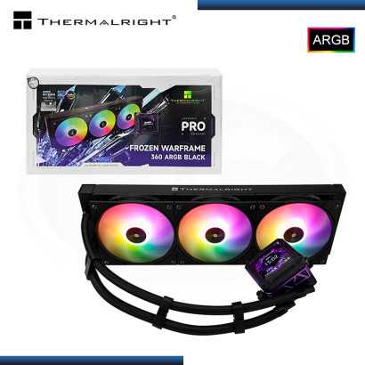 THERMALRIGHT FROZEN WARFRAME PRO 360 BLACK ARGB REFRIGERACION LIQUIDO AMD/INTEL