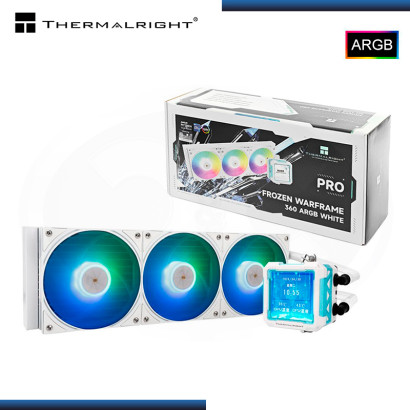 THERMALRIGHT FROZEN WARFRAME PRO 360 WHITE ARGB REFRIGERACION LIQUIDO AMD/INTEL