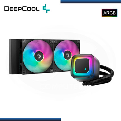 DEEPCOOL LE240 V2 ARGB BLACK REFRIGERACION LIQUIDO AMD/INTEL (PN:R-LE240-BKAMMC-G-2)
