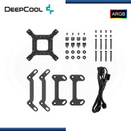 DEEPCOOL LQ240 ARGB BLACK CON PANTALLA LCD REFRIGERACION LIQUIDO AMD/INTEL (PN:R-LQ240-BKLSMW-G-1)