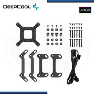 DEEPCOOL LP360 ARGB BLACK CON PANTALLA LCD REFRIGERACION LIQUIDO AMD/INTEL (PN:R-LP360-BKMSNC-G-1)