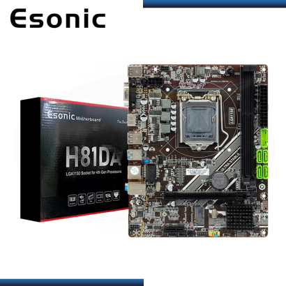 PLACA ESONIC H81DA DDR3 LGA 1150 4TA GENERACION