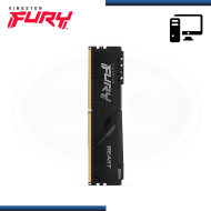 MEMORIA 8GB DDR4 KINGSTON FURY BEAST BLACK BUS 3200MHZ (PN:KF432C16BB/8)