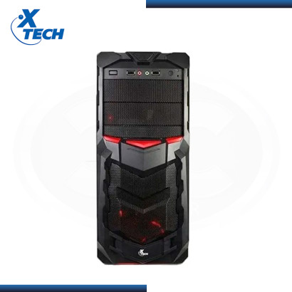 COMBO XTECH POWER GAMER II XT-GMR-S : CASE + TECLADO + MOUSE + AUDIFONOS + PARLANTES