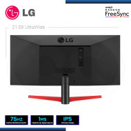 MONITOR LED 29" LG 29WP60G-B ULTRAWIDE 2560x1080 HDMI DP USB-C 1MS/75Hz/FREESYNC