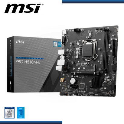 PLACA MSI PRO H510M-B DDR4 LGA 1200 (PN:911-7E05-006)