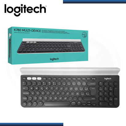 TECLADO LOGITECH K780 WIRELESS MULTIDISPOSITIVO BLACK ** OPEN BOX **